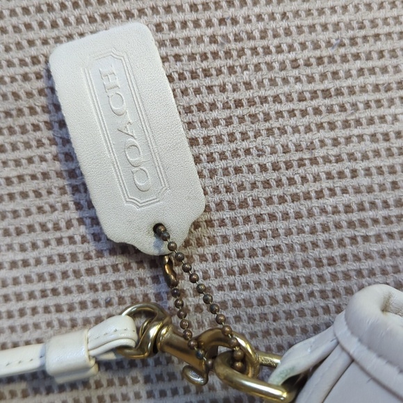 Coach, Regina # 9983 Bone Colored Bag - Picture 5 of 13